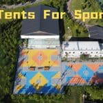 Rapid Construction of Basketball Venue in Shanghai: All Events Tent China Facilitates Investment Returns